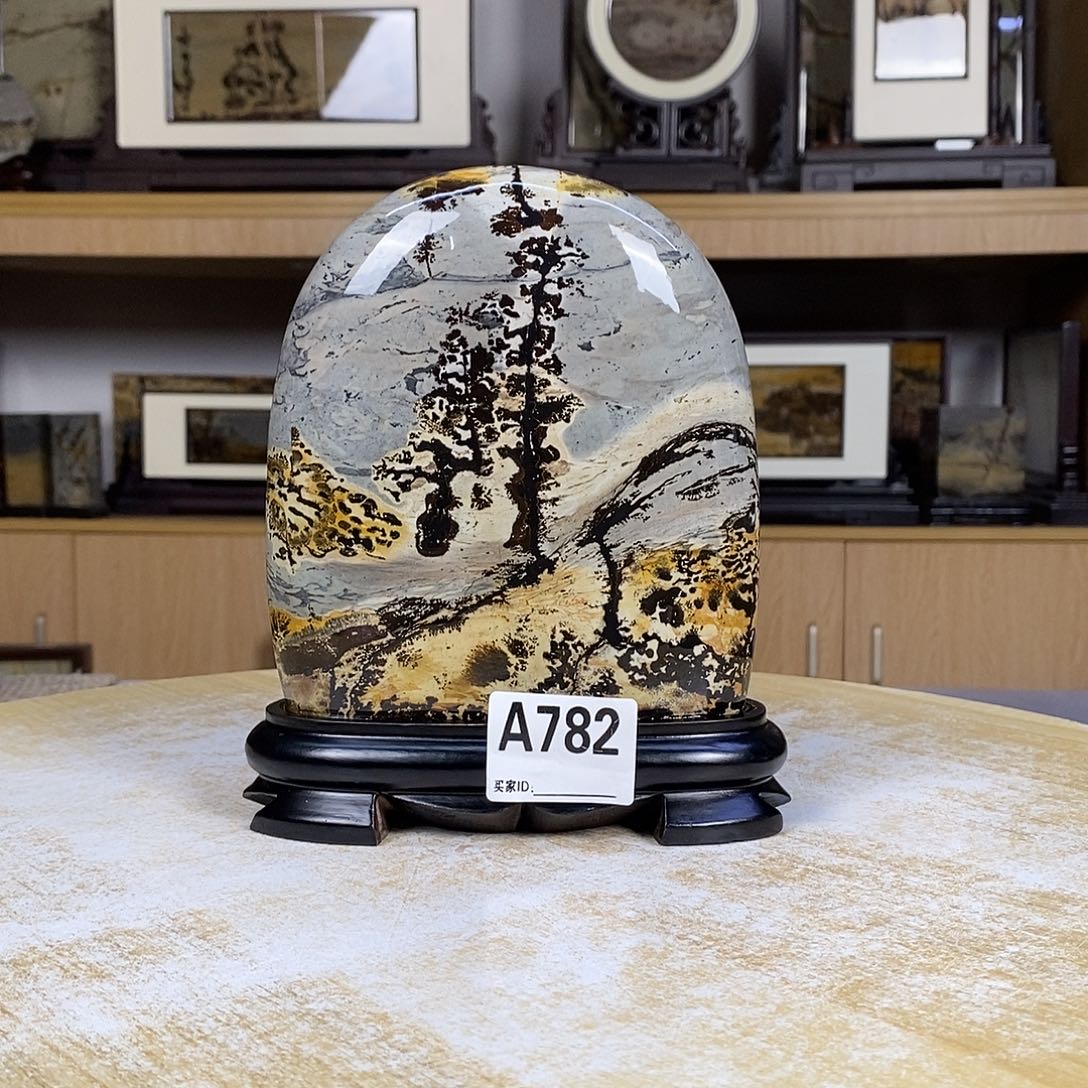 昌化石印石广西国画石摆件782