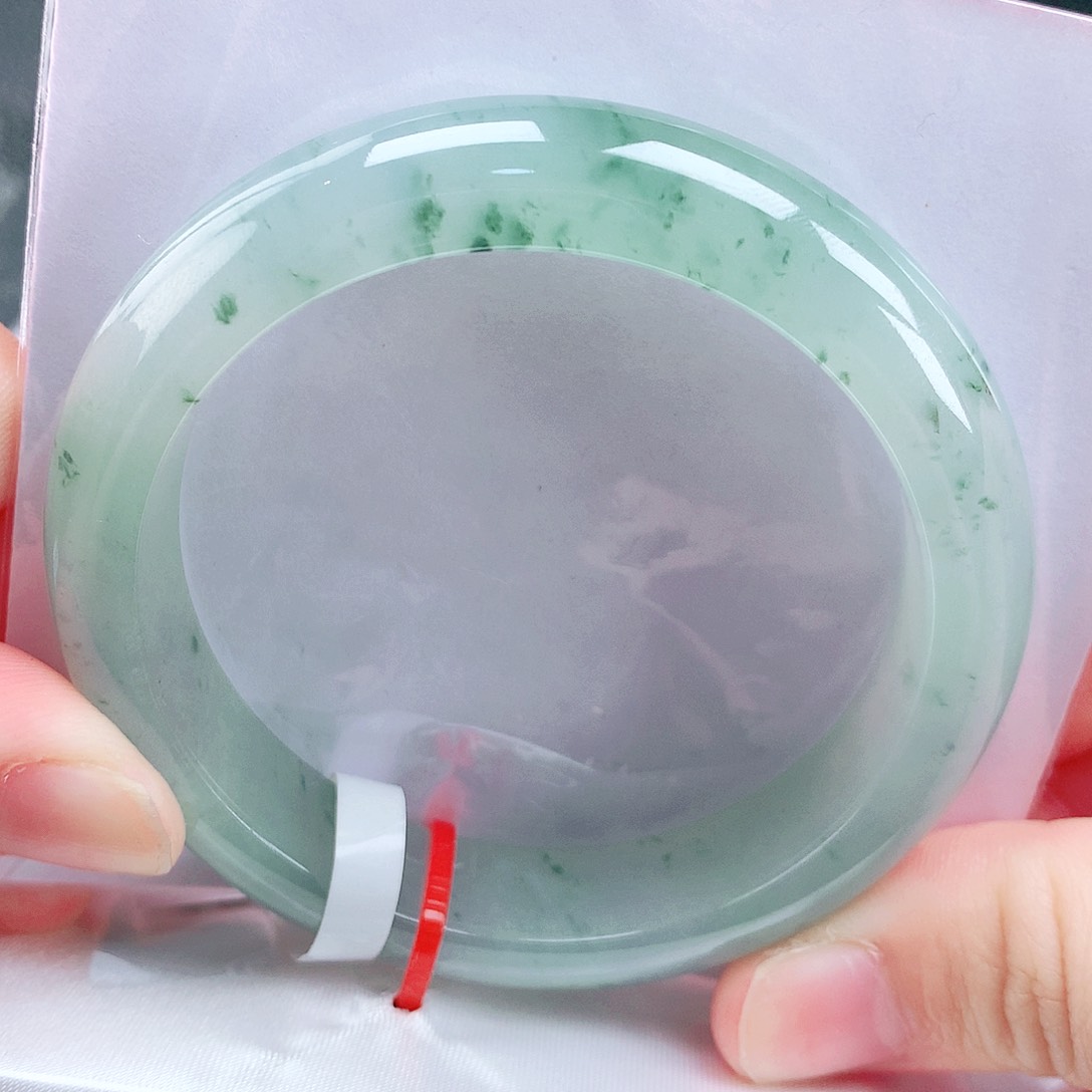 未镶嵌手镯翡翠53圈