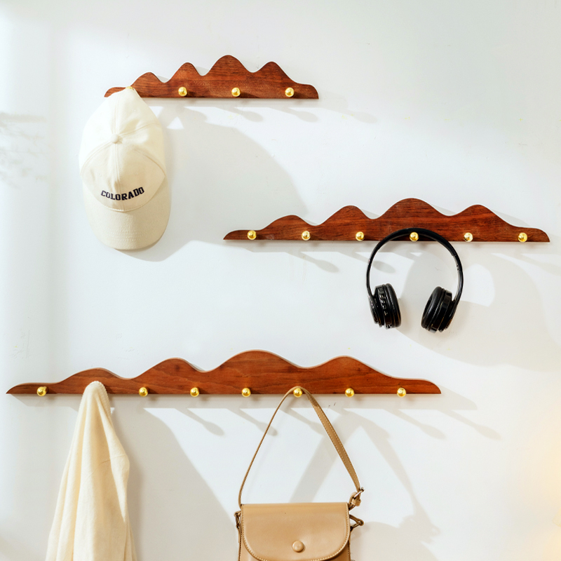 挂衣架墙上壁挂创意入户门口玄关挂衣钩进门后衣帽衣服挂钩免打孔