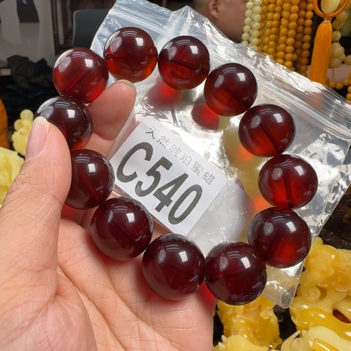 血珀珠宝奇石未镶嵌20