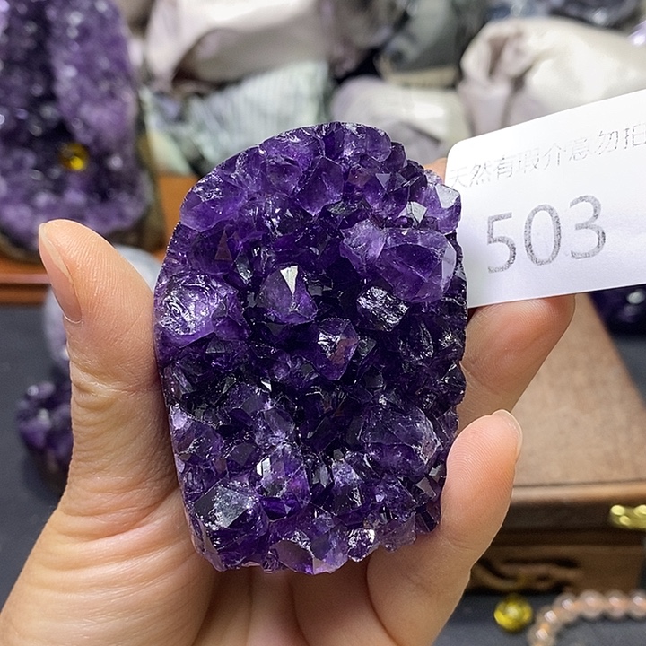 未镶嵌珠宝半成品紫晶