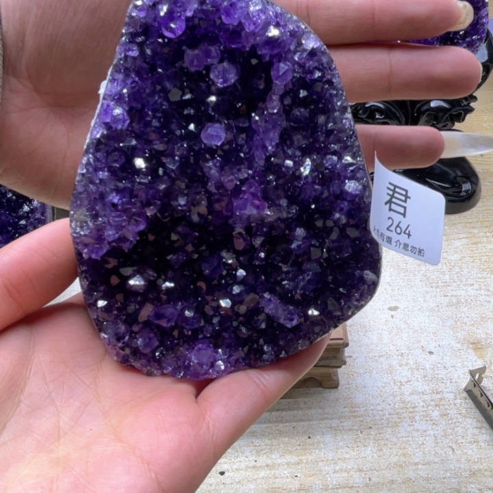 未镶嵌珠宝半成品紫晶