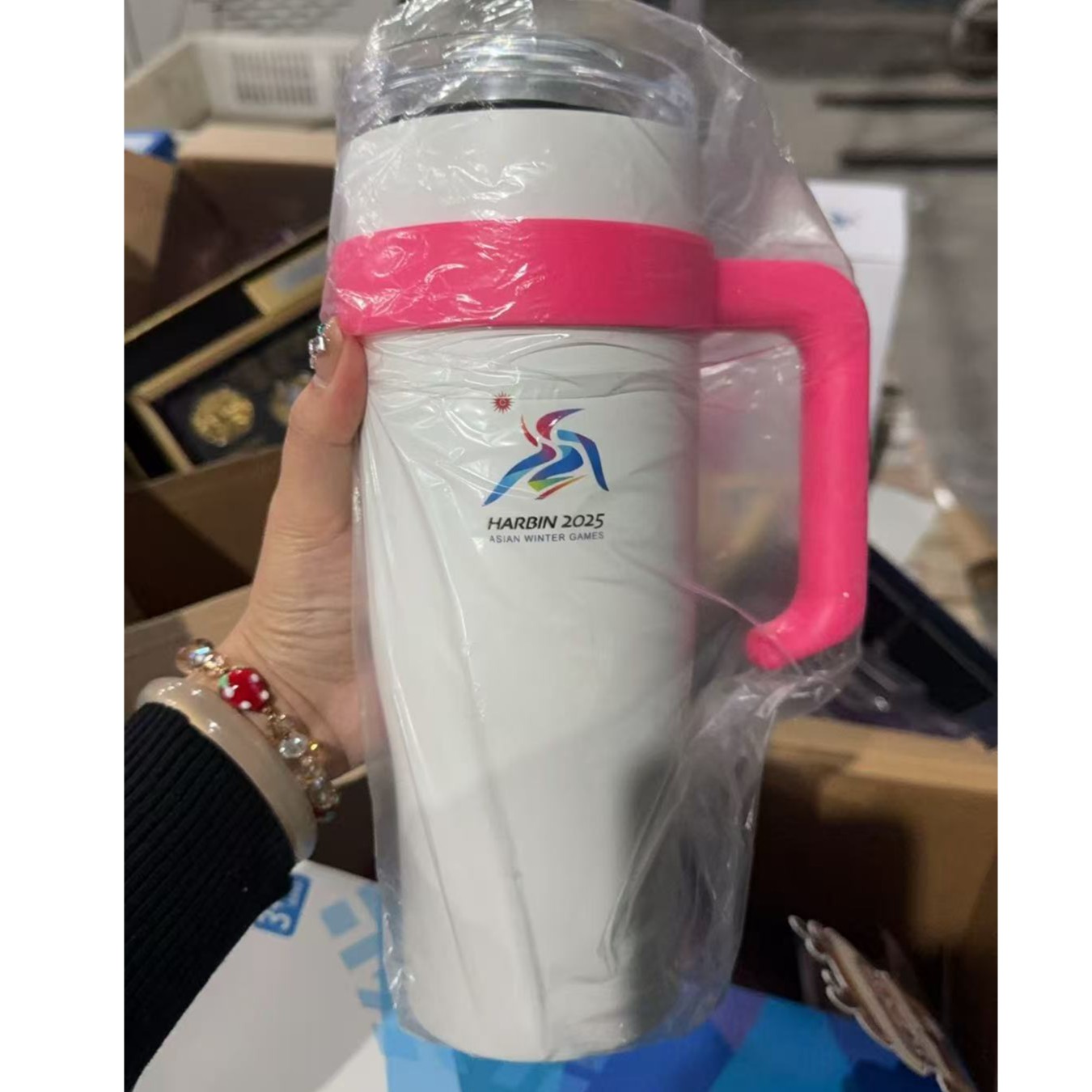 亚冬会logo冰冰杯
