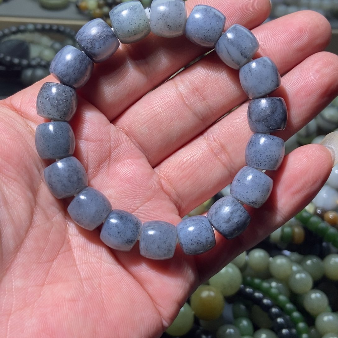 和田玉手链未镶嵌