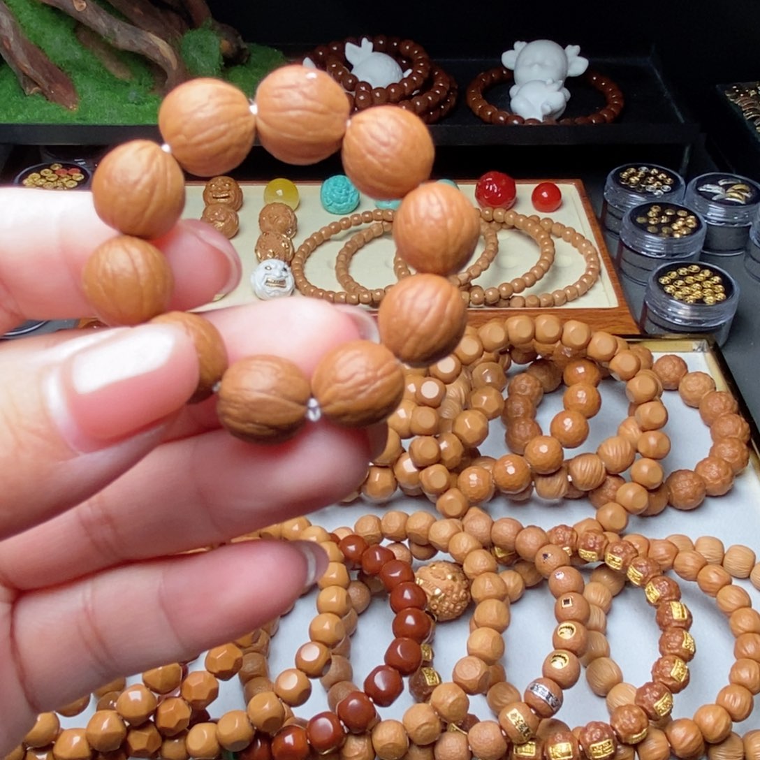 猴头核桃手串夏*福利