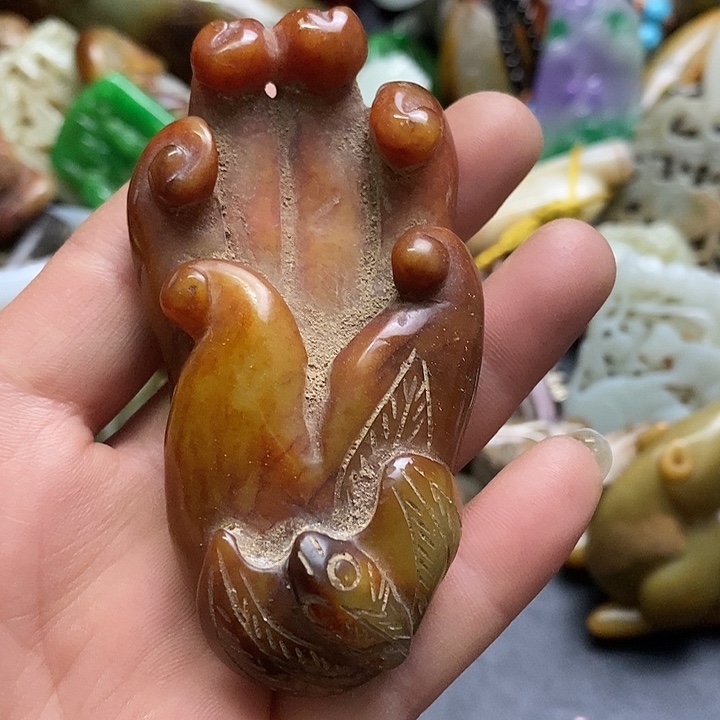 吊坠白玉菩提挂件