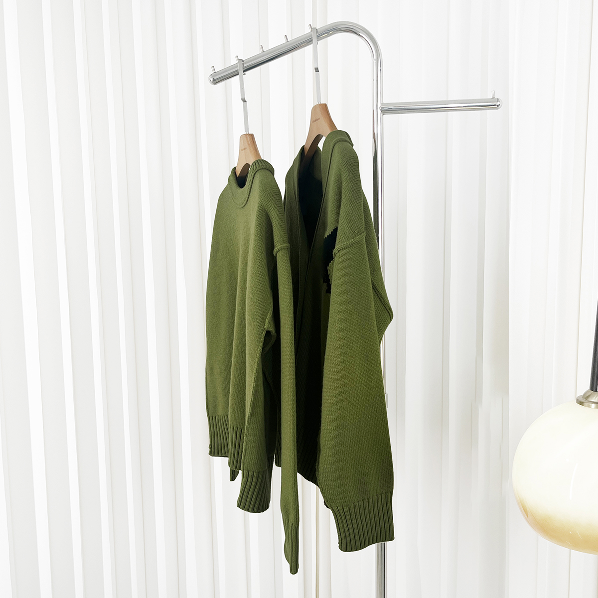 元厂代工爱心提花经典针织圆领+开衫376