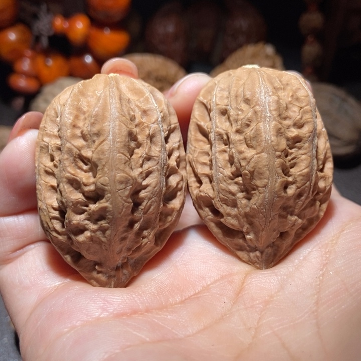 把件文玩核桃东北楸子小雪142