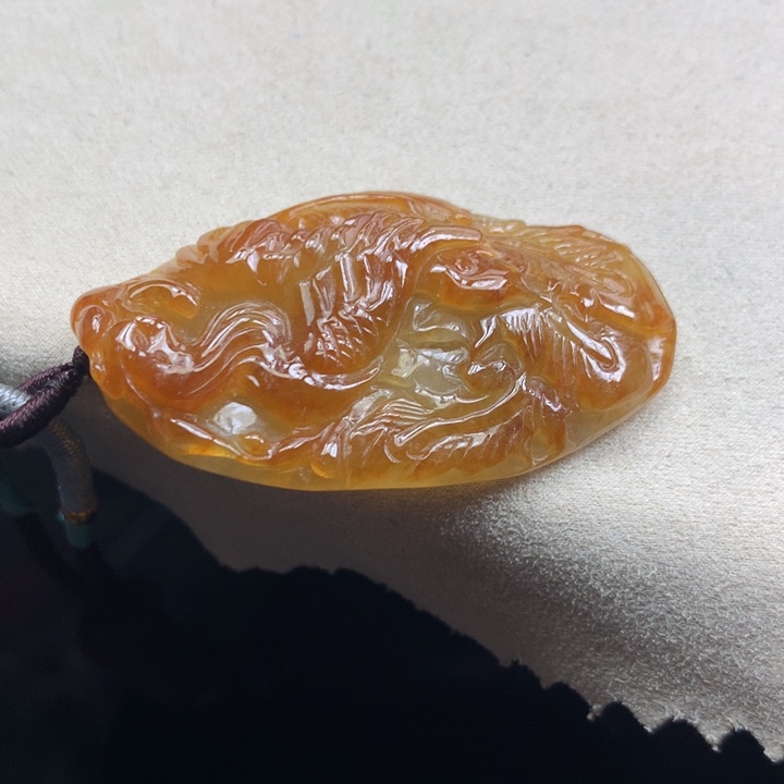翡翠颈饰未镶嵌用****1吊坠