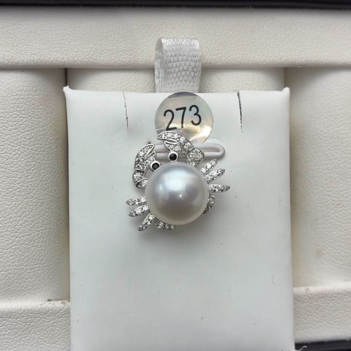 海水珍珠颈饰银S925镶嵌