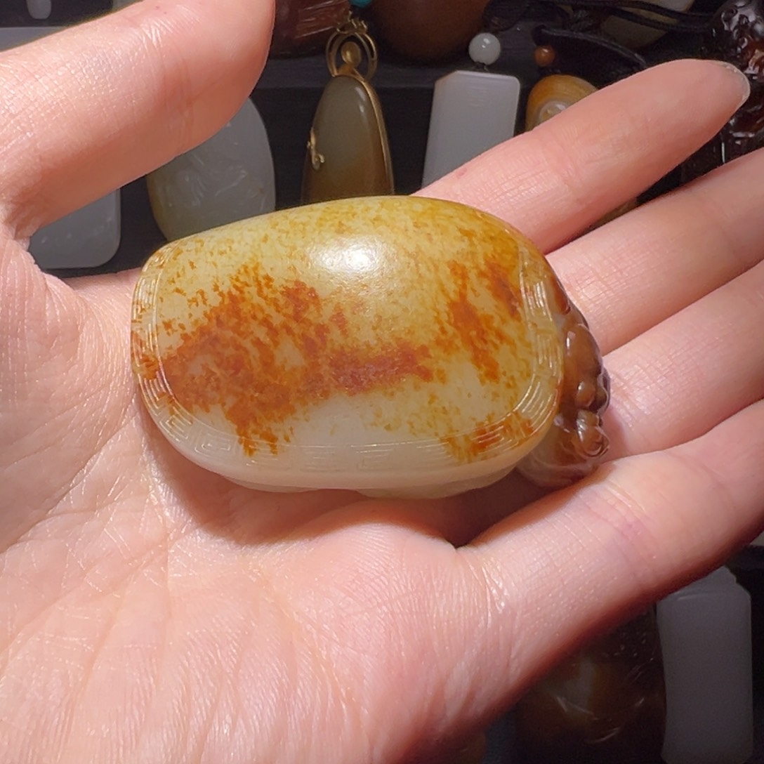 和田玉未镶嵌颈饰慧*