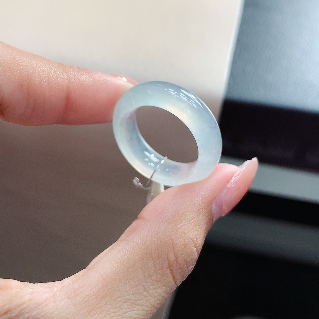 未镶嵌戒圈翡翠14号