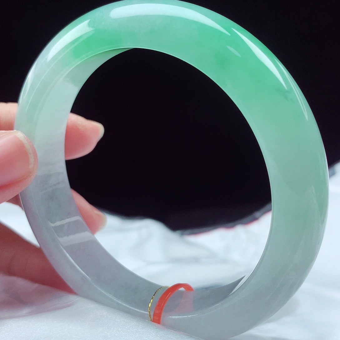 未镶嵌手镯翡翠57圈4405