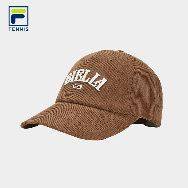 Fila/斐乐情侣款球帽25冬新款网球运动帽遮阳帽鸭舌帽A13U543235F