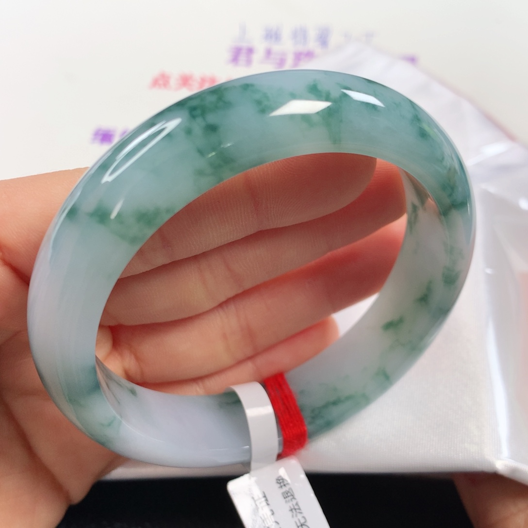 未镶嵌手镯翡翠宽胎252