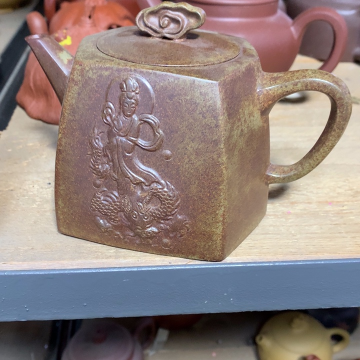 紫砂茶壶原矿手工16