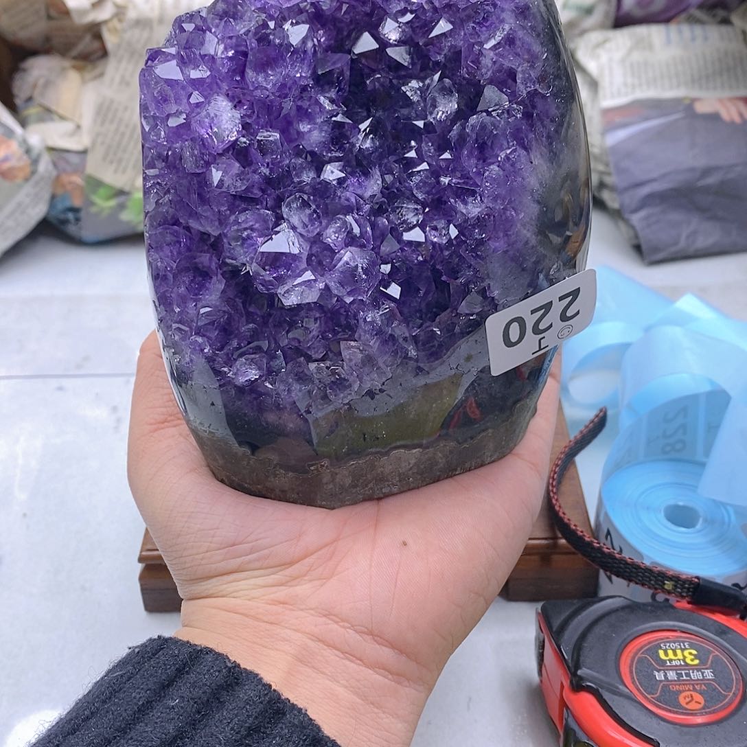 紫晶大型摆件（非配饰）未镶嵌