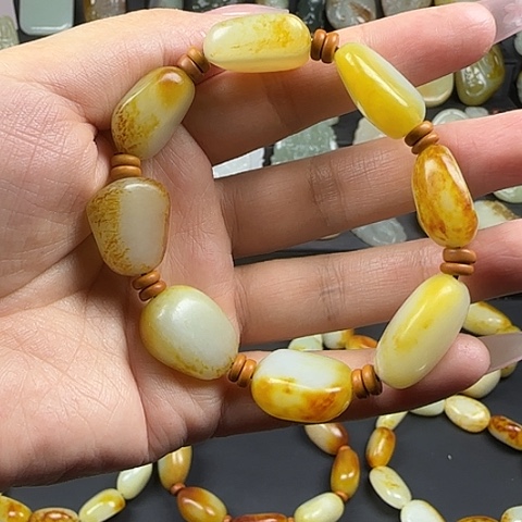 手串未镶嵌和田玉