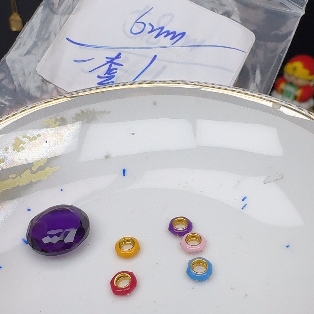 紫晶银S925镶嵌颈饰紫水晶925镶嵌87