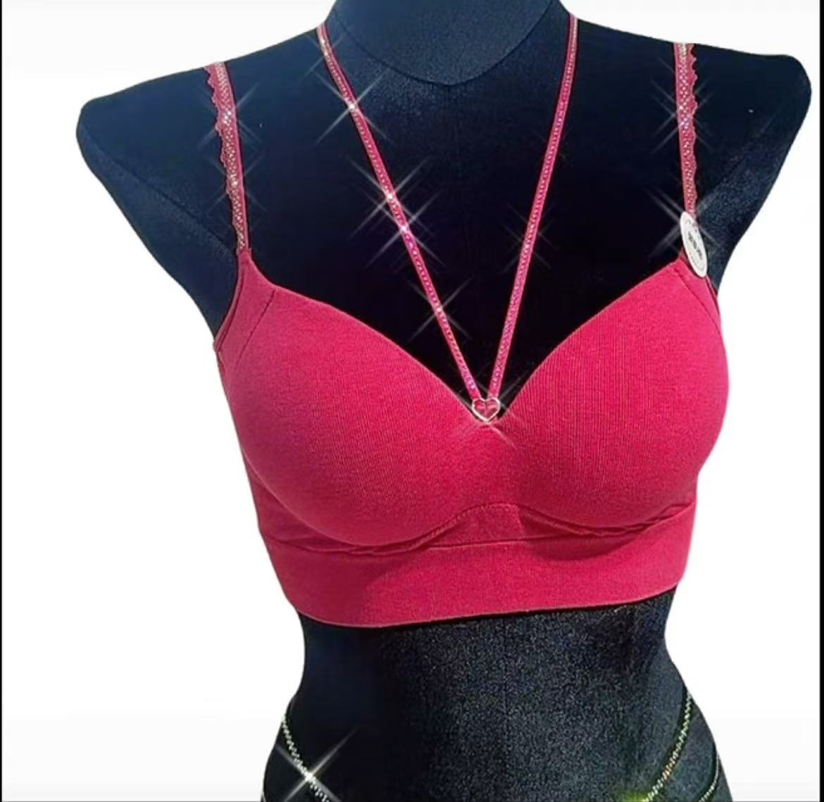 【漫老板】1886私服 定制辣妹轻奢小众重工钻带美背