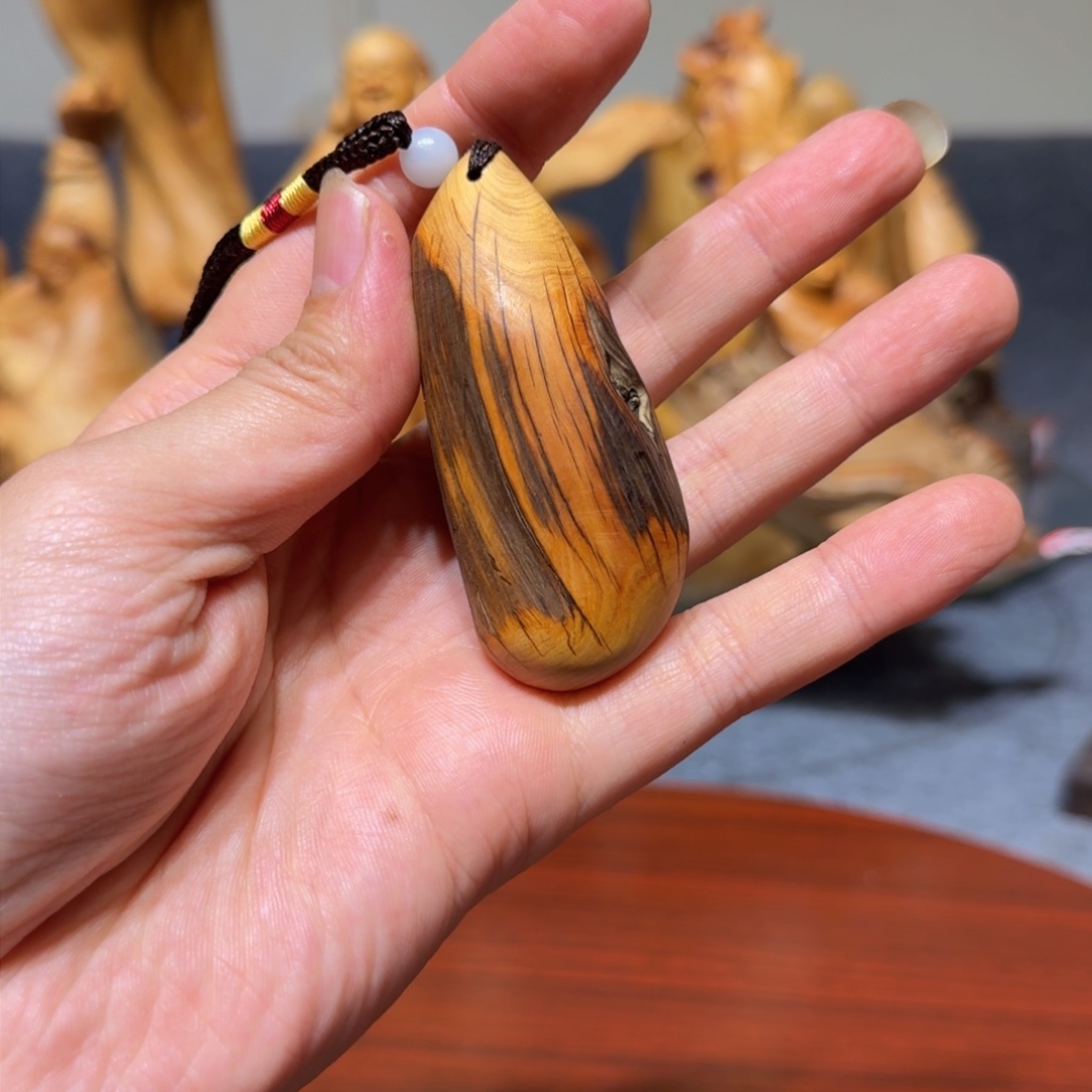 柏木（崖柏）崖柏手把件摆件
