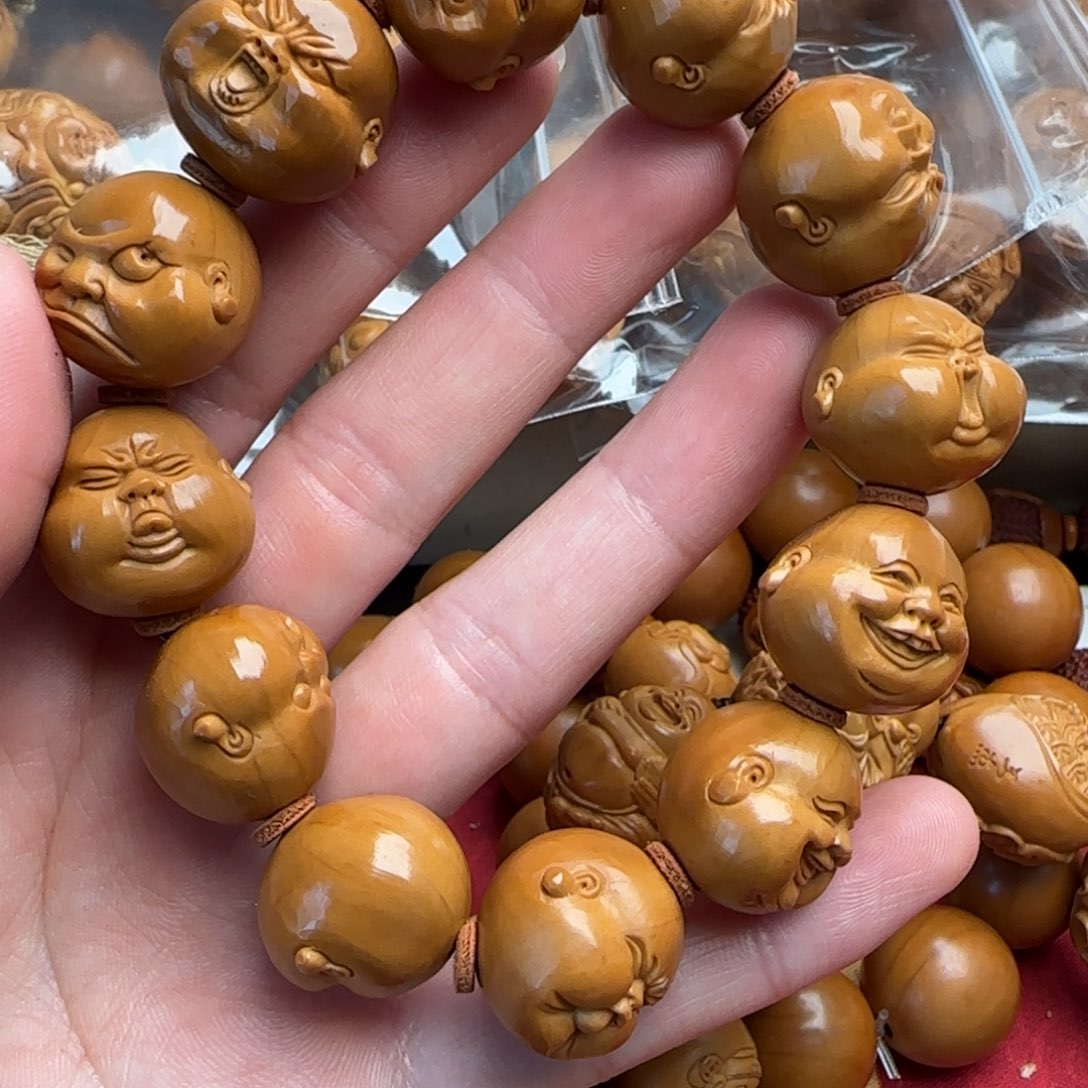 橄榄核手串旺***糖橄榄核