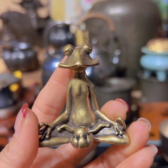 铜中古工艺品摆件