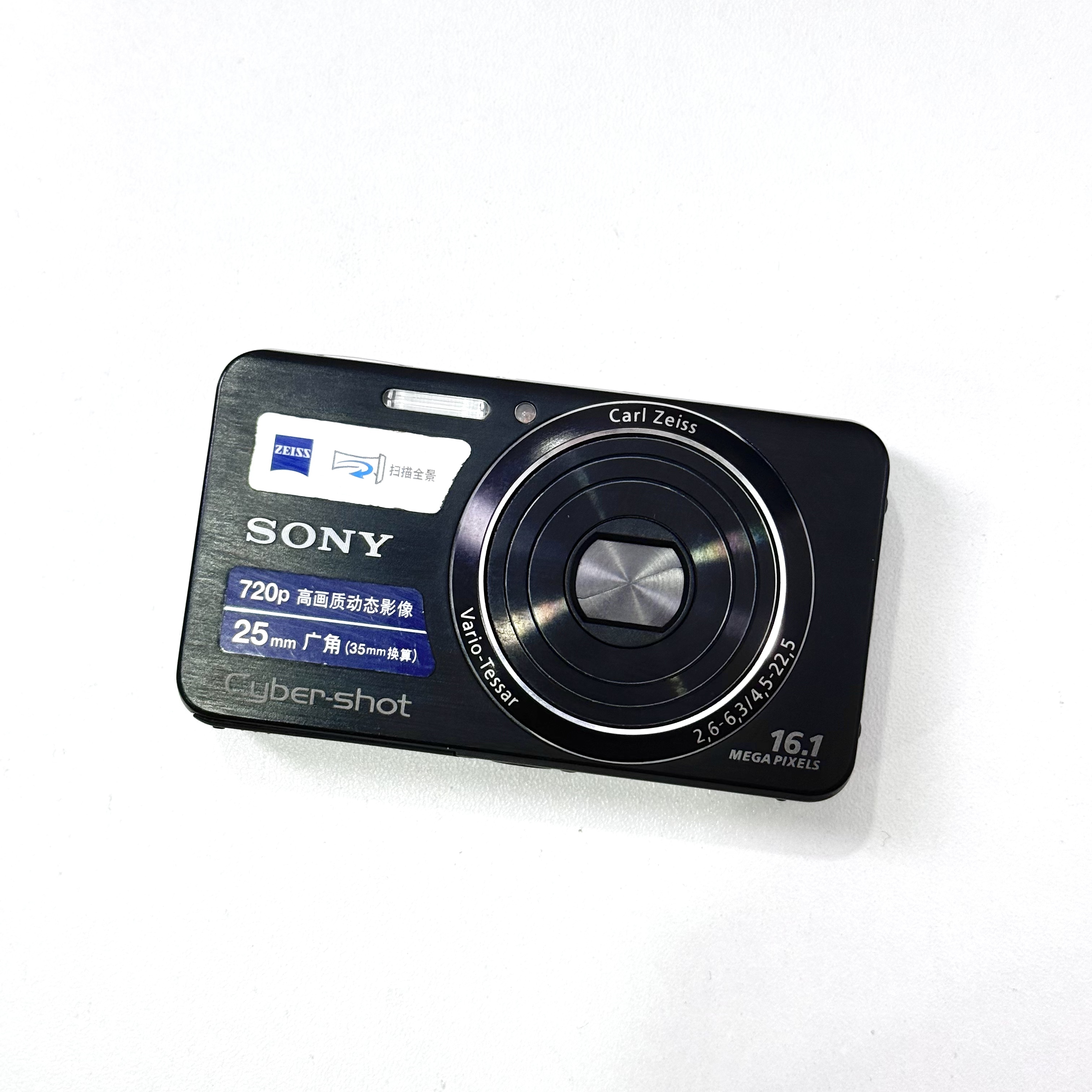 95新 Sony/索尼 W630黑色 1610万像素 美肤奶油肌 不支持试用