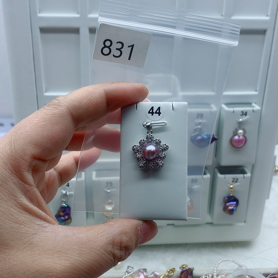 吊坠(不含链)合金淡水珍珠