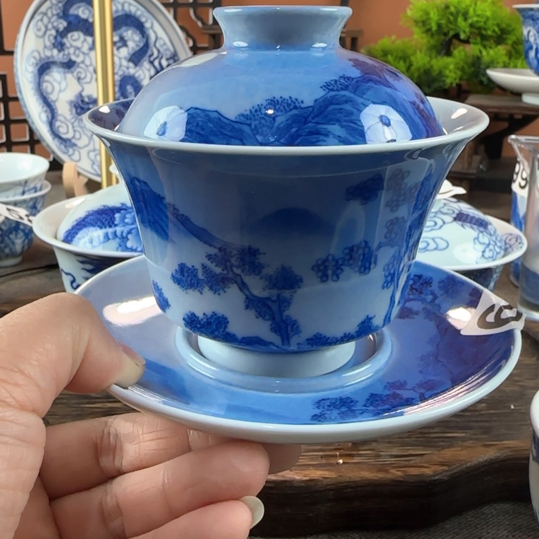 景德镇陶瓷手绘茶器642