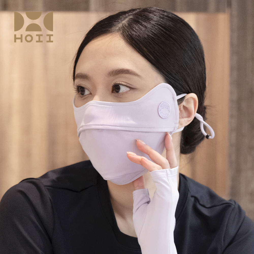 2025新款HOII/后益Hosea户外防晒面罩遮阳骑行猫型防护口罩
