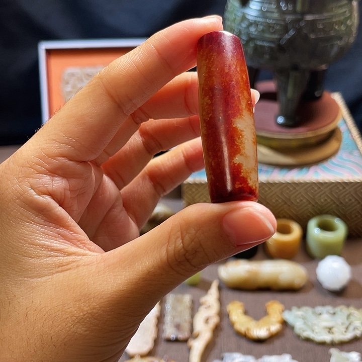 和田玉吊坠(不含链)未镶嵌峰