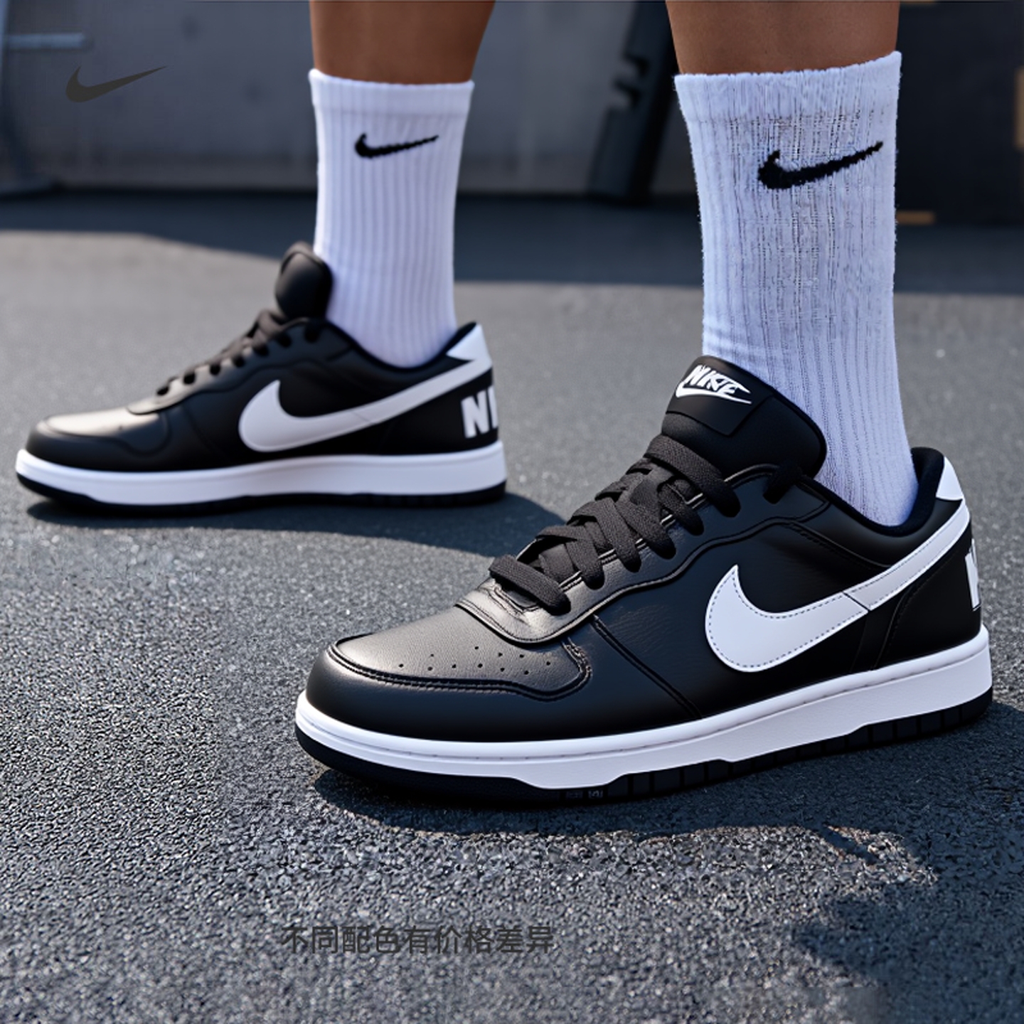 NIKE耐克板鞋男鞋BIG NIKE LOW2025秋季新款运动休闲鞋355152-016