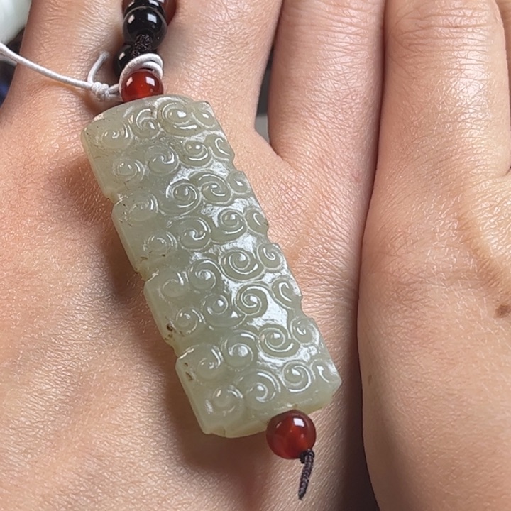 和田玉挂件未镶嵌听****8