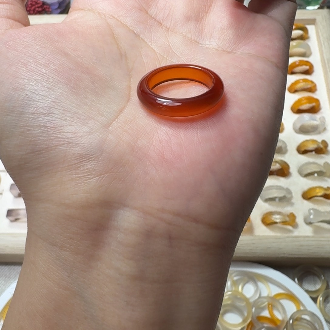 未镶嵌戒指玛瑙/玉髓731港12