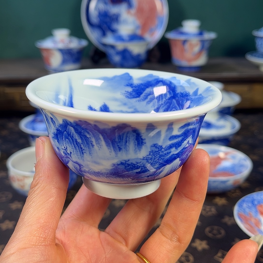 瓷片景德镇市手工手绘