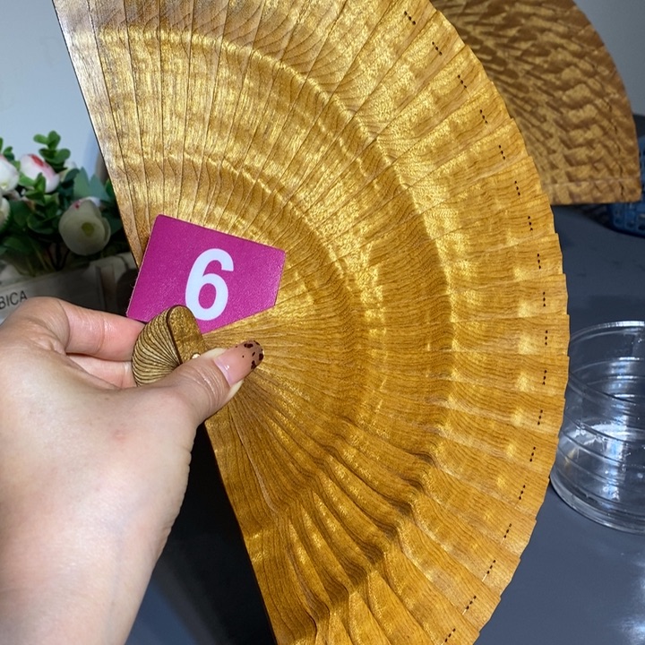 金丝楠建**资金丝楠木扇子