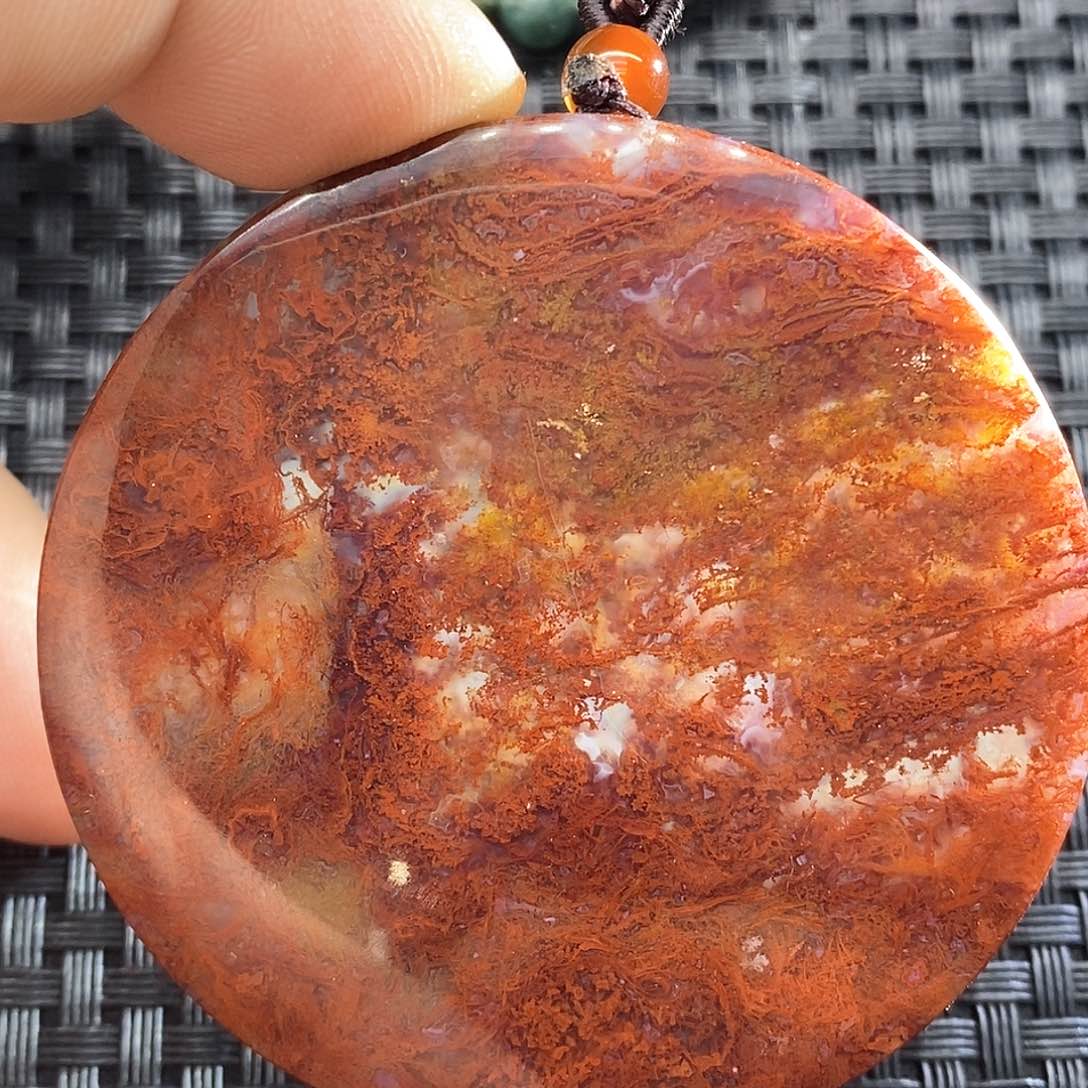 玛瑙/玉髓颈饰未镶嵌夏**色