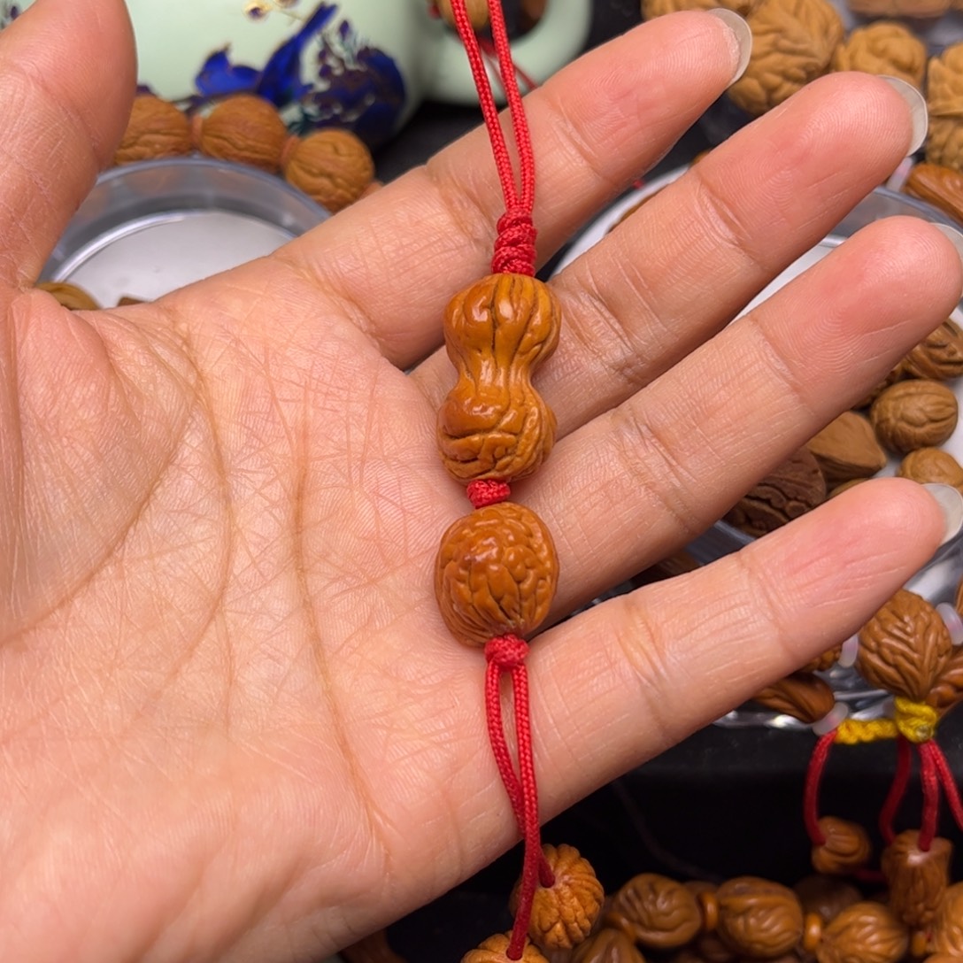 ****泽吊坠桃核龙纹桃核