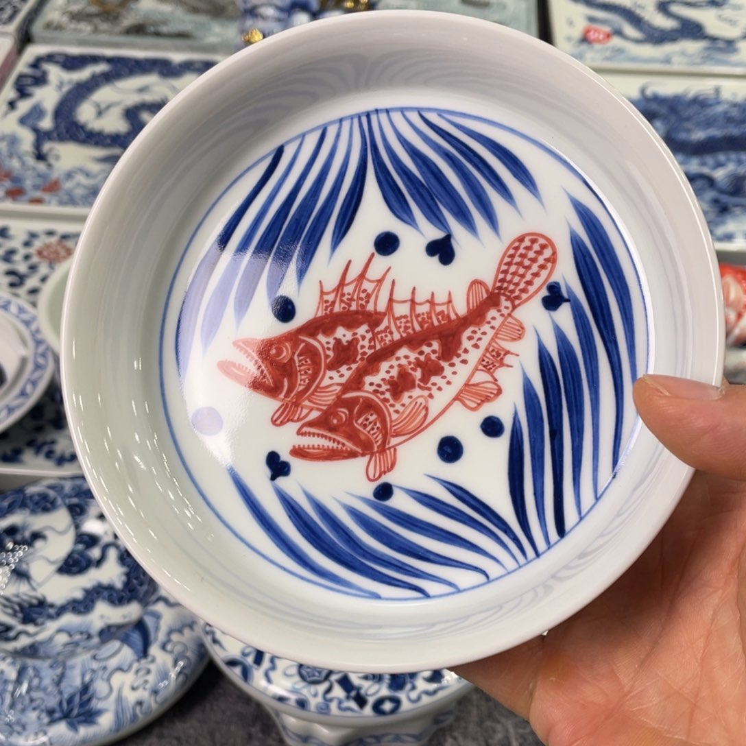 景德镇陶瓷手工手绘