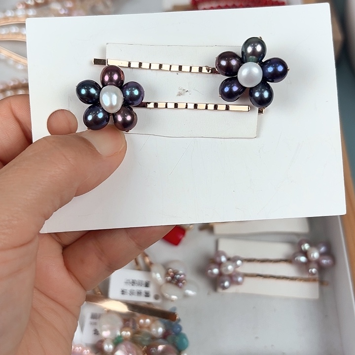 未镶嵌淡水珍珠发饰