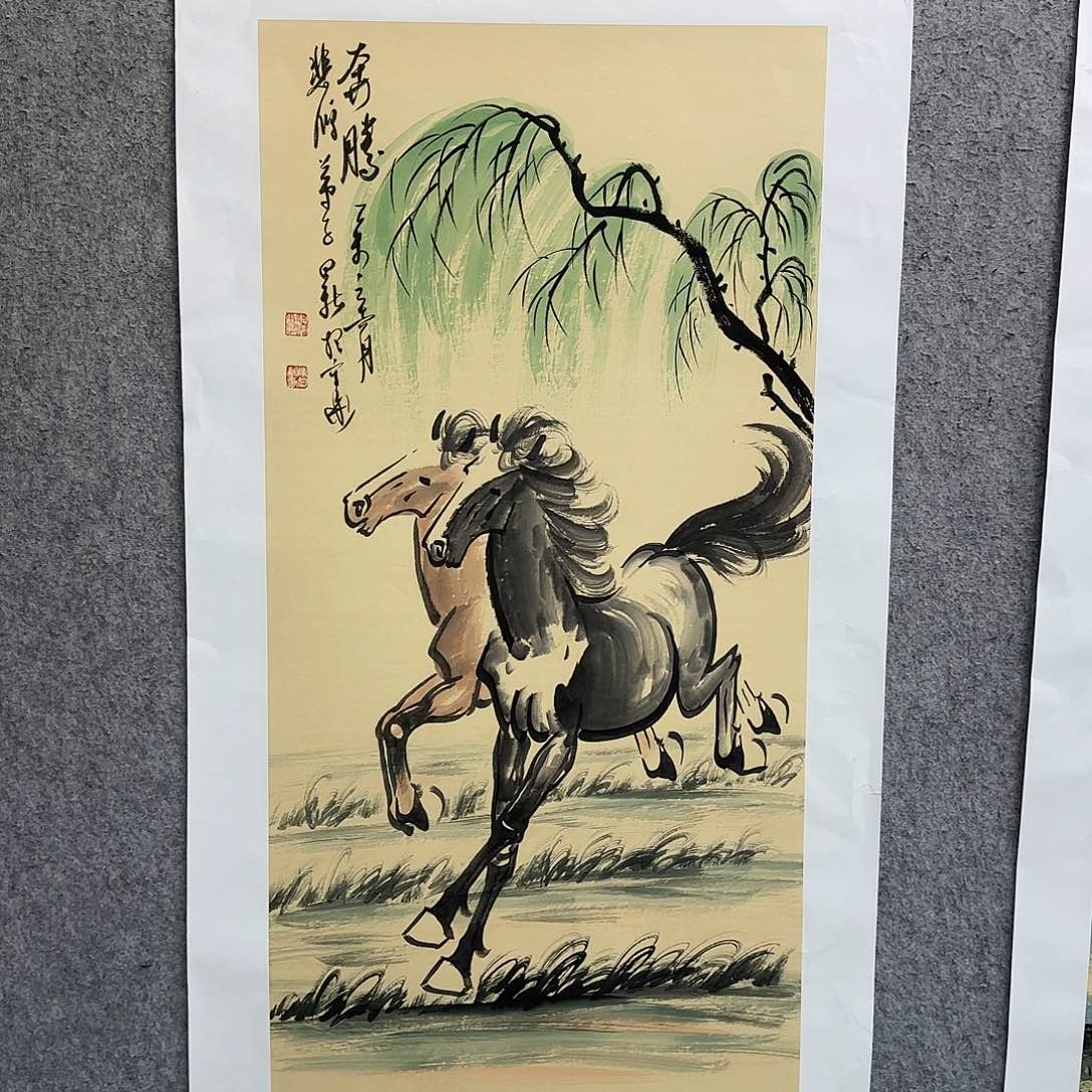 书法作品多次参加