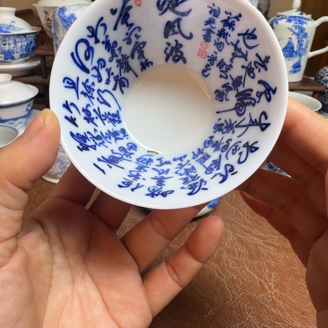 陶摆件今天晚上的月亮好美