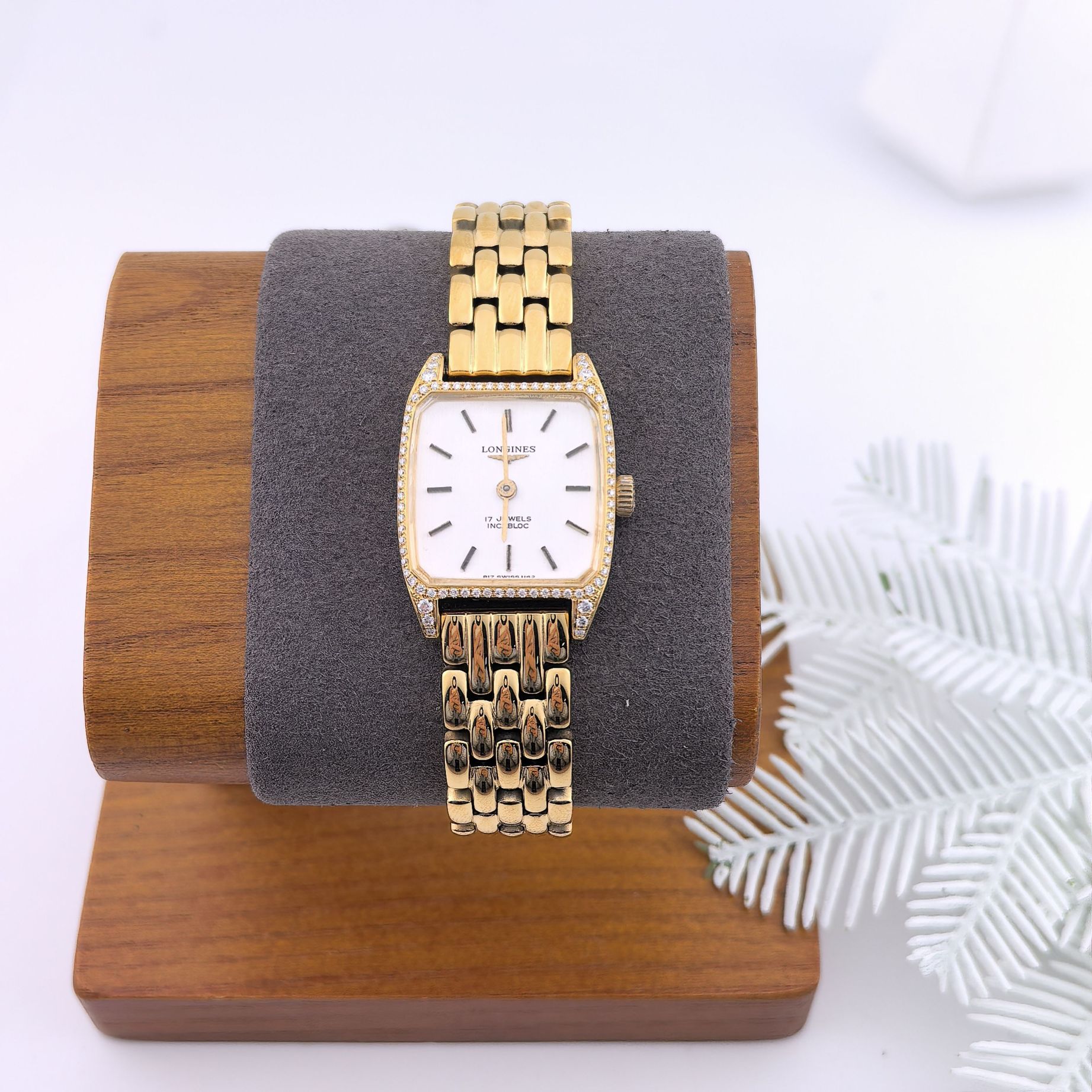 95新 Longines/浪琴 中古浪琴女表/手动机械/表经20mm/01931