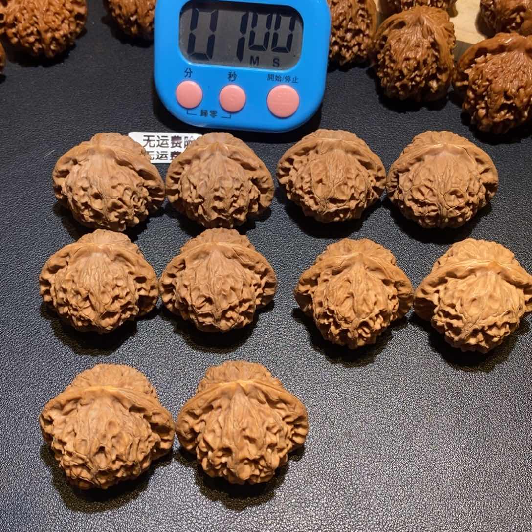 吊坠文玩核桃7号宫灯狮子头41尺团