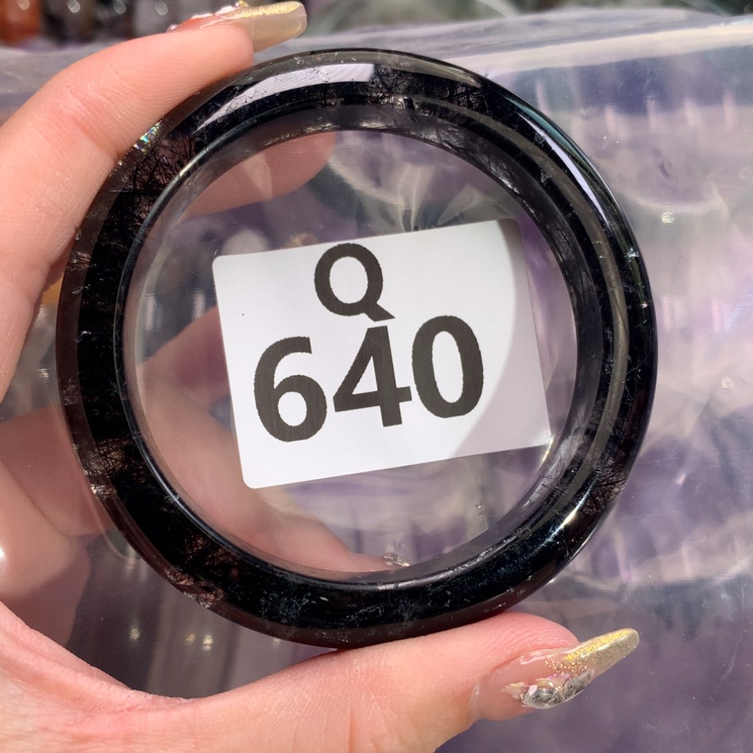 水晶手镯未镶嵌燕*手镯640-54