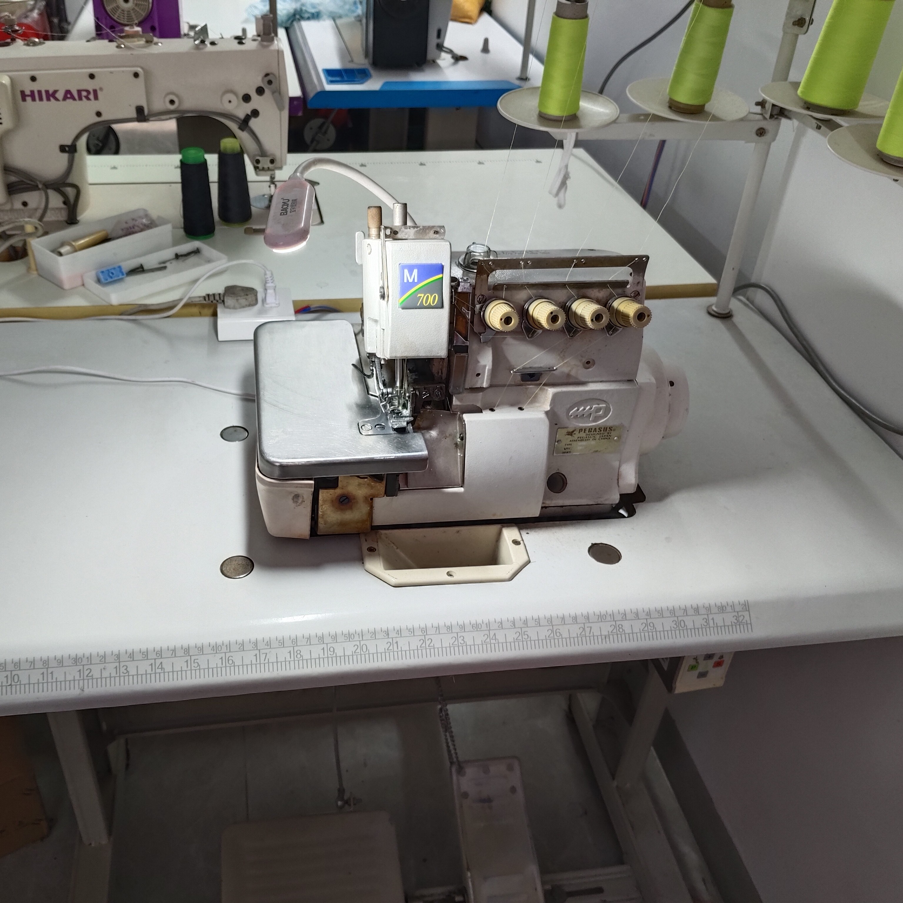 飞马牌直驱四线锁边机