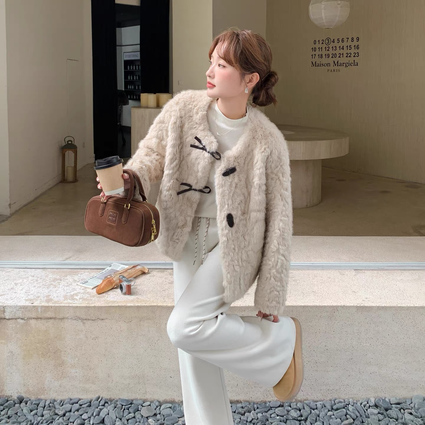 MK-整张花狐皮毛一体软糯洋气高贵女装秋冬保暖毛毛外套8925709