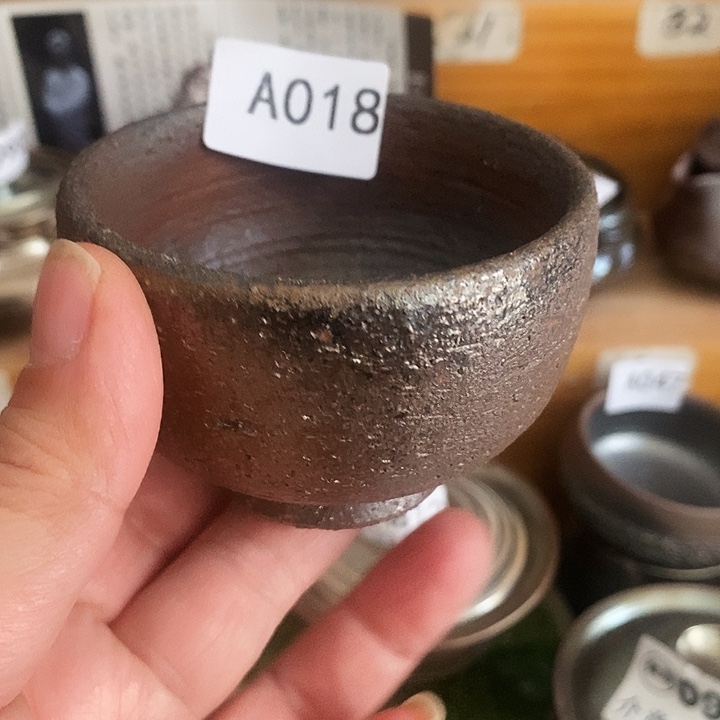 紫砂茶杯柴烧裸烧018