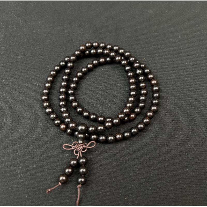 紫光檀手串6mm-LQ479